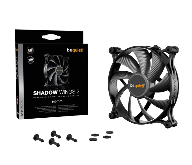 BE QUIET! 140mm Shadow Wings 2 PWM BL087 - 479829 - zdjęcie 5